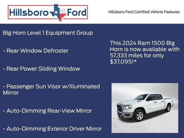 2024 Ram 1500 - $33,690