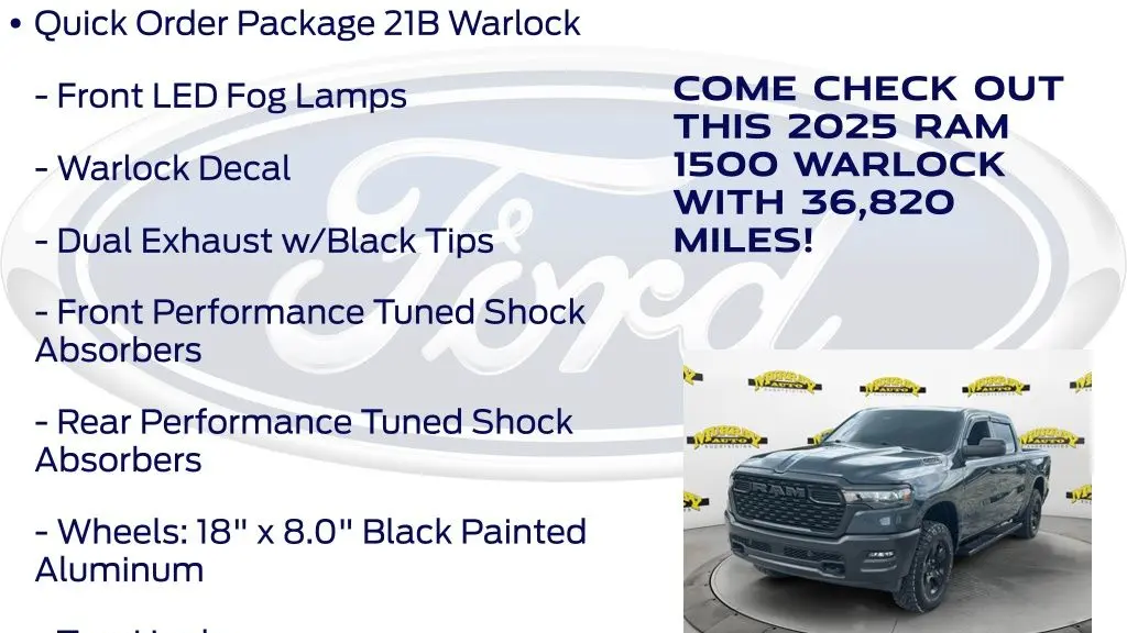 2025 Ram 1500 Tradesman