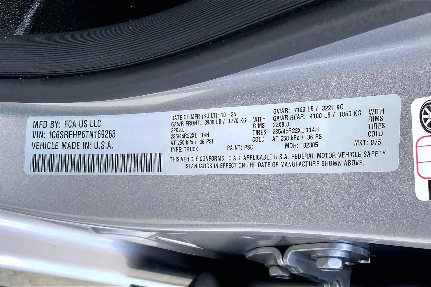 2026 Ram 1500 - $57,924