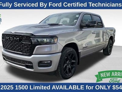 2025 RAM 1500 4X4 Limited 4DR Crew Cab 5.6 FT. SB Pickup