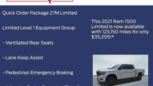 2021 Ram 1500 Limited