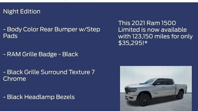 2021 Ram 1500 Limited