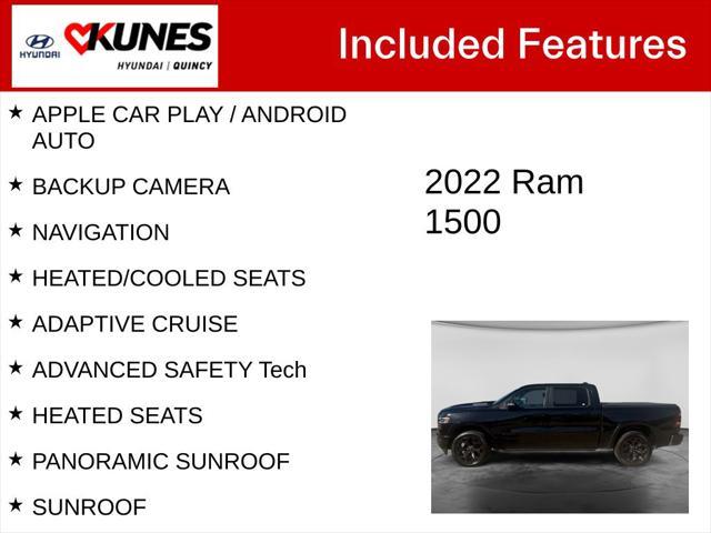 2022 Ram 1500 - $35,714