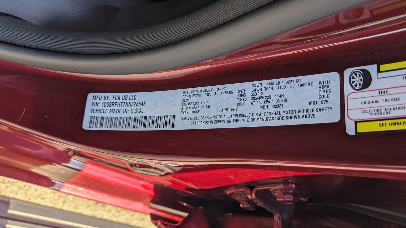 2022 Ram 1500 Limited