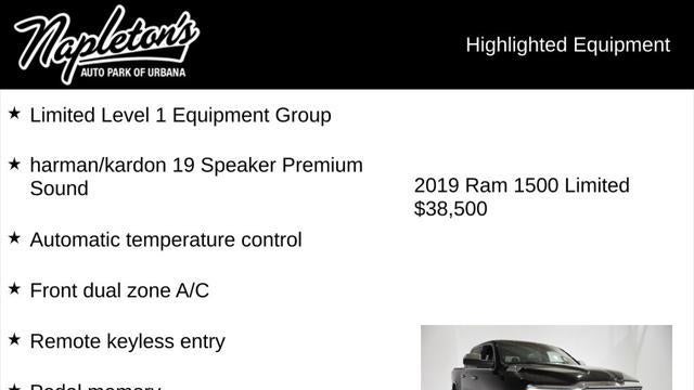2019 Ram 1500 Limited
