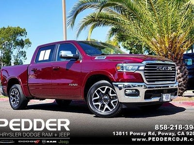 Photo of a 2025 Ram 1500 4X4 Laramie 4DR Crew Cab 5.6 FT. SB Pickup for sale
