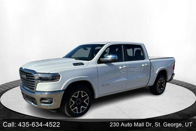 Photo of a 2025 RAM 1500 4X4 Laramie 4DR Crew Cab 5.6 FT. SB Pickup for sale
