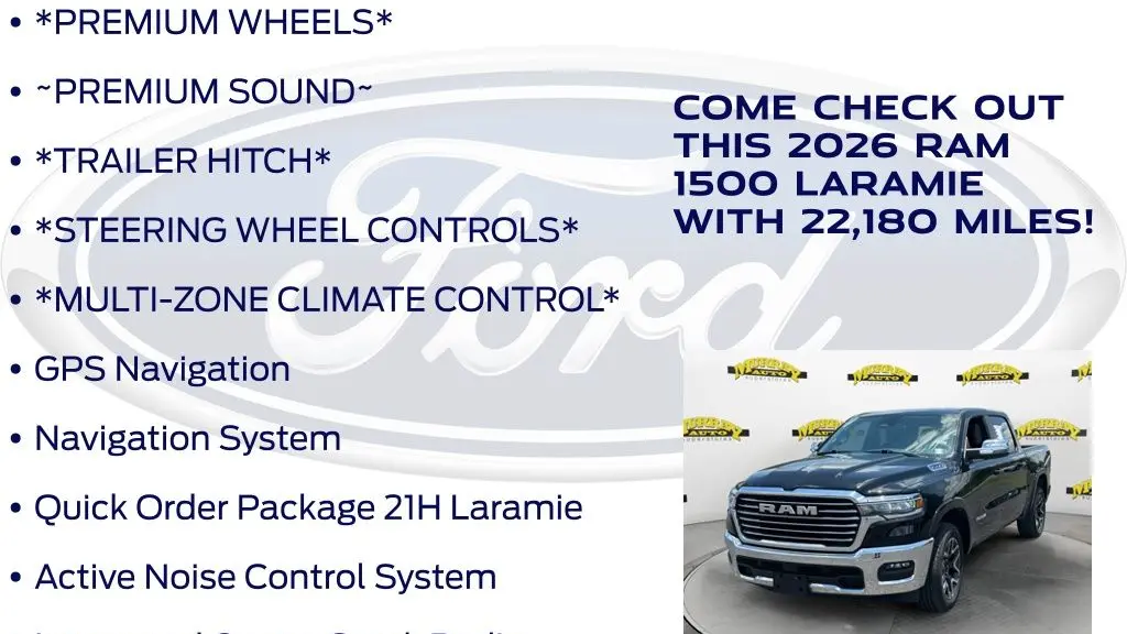 2026 Ram 1500 Laramie