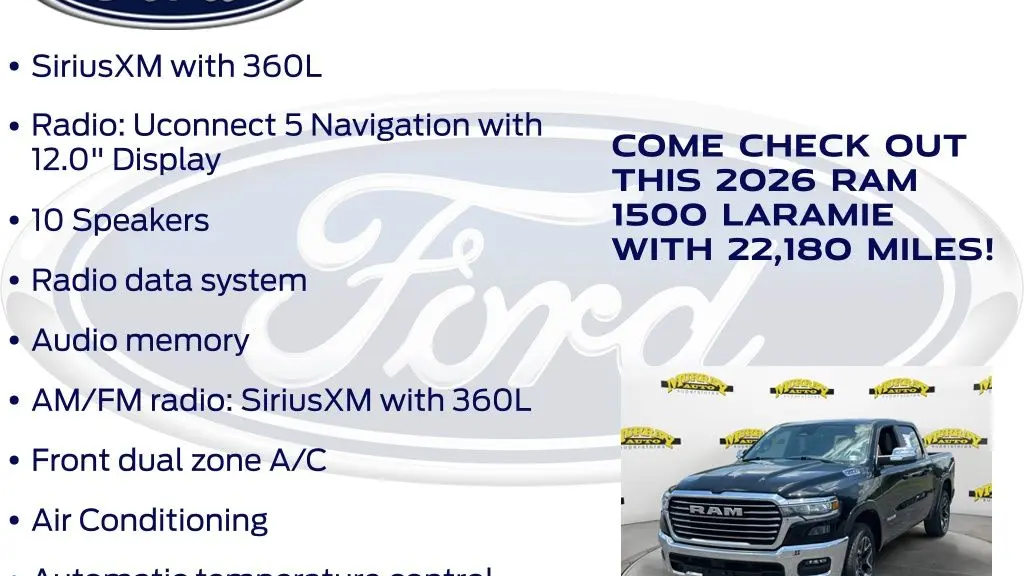 2026 Ram 1500 Laramie