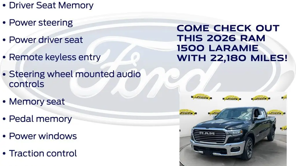 2026 Ram 1500 Laramie