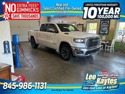 2025 RAM 1500 4X4 Laramie 4DR Crew Cab 5.6 FT. SB Pickup