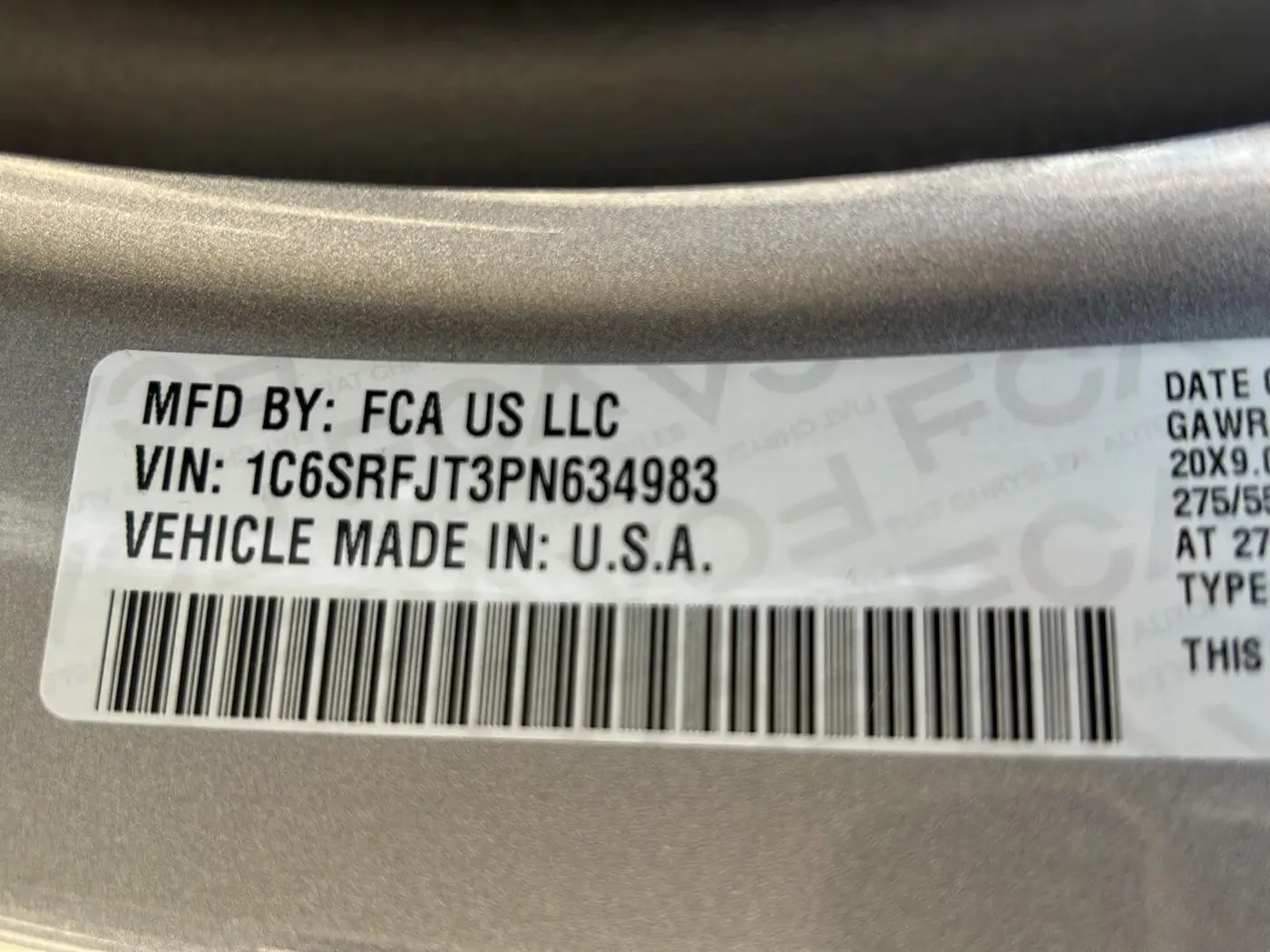 2023 Ram 1500 - $43,100
