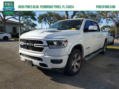 Photo of a 2019 RAM 1500 4X4 Laramie 4DR Crew Cab 5.6 FT. SB Pickup for sale