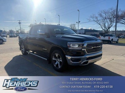 Photo of a 2019 RAM 1500 4X4 Laramie 4DR Crew Cab 5.6 FT. SB Pickup for sale