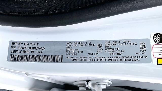 2021 Ram 1500 Laramie