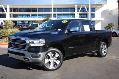 2021 RAM 1500 4X4 Laramie 4DR Crew Cab 5.6 FT. SB Pickup