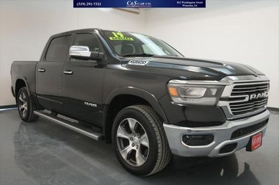 Photo of a 2019 RAM 1500 4X4 Laramie 4DR Crew Cab 5.6 FT. SB Pickup for sale
