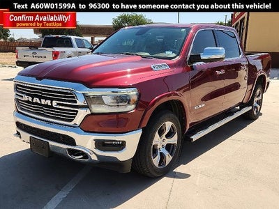 Photo of a 2019 RAM 1500 4X4 Laramie 4DR Crew Cab 5.6 FT. SB Pickup for sale