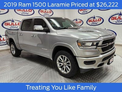 Photo of a 2019 RAM 1500 4X4 Laramie 4DR Crew Cab 5.6 FT. SB Pickup for sale