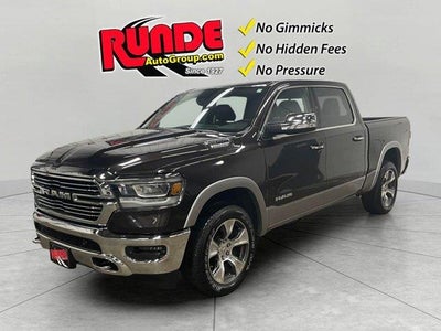 Photo of a 2019 RAM 1500 4X4 Laramie 4DR Crew Cab 5.6 FT. SB Pickup for sale