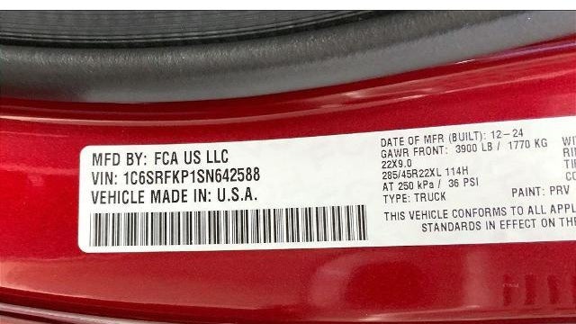 2025 Ram 1500 Tungsten