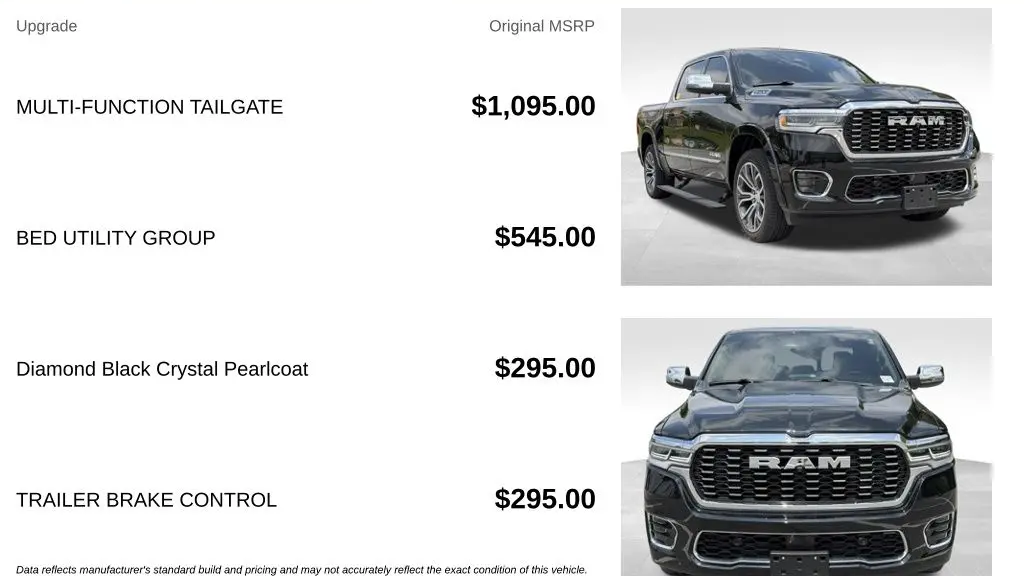 2026 Ram 1500 Tungsten