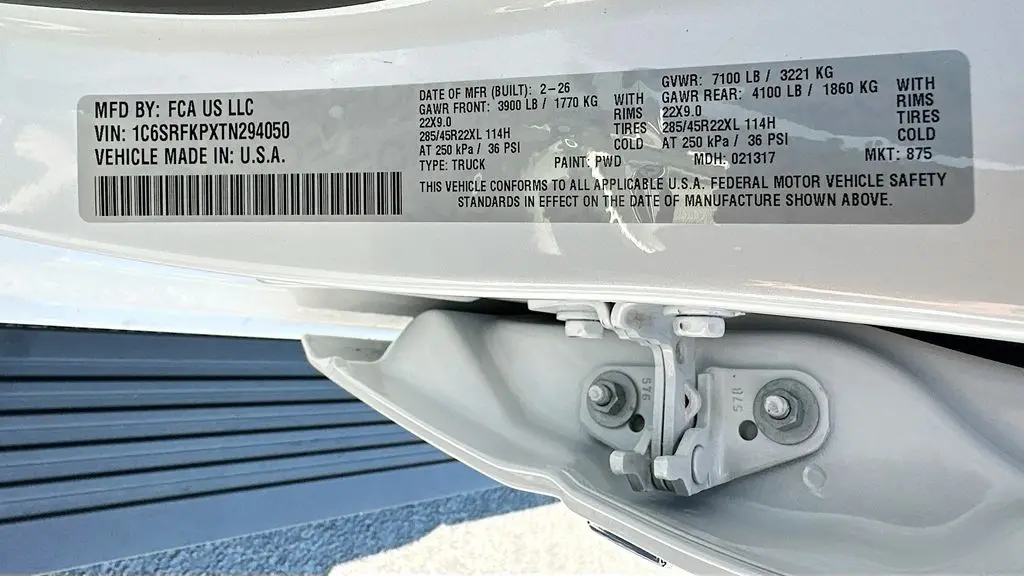 2026 Ram 1500 Tungsten