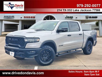 Photo of a 2025 RAM 1500 4X4 Rebel 4DR Crew Cab 5.6 FT. SB Pickup for sale