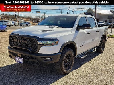 Photo of a 2025 RAM 1500 4X4 Rebel 4DR Crew Cab 5.6 FT. SB Pickup for sale