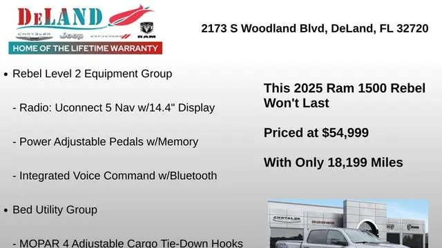 2025 Ram 1500 Rebel