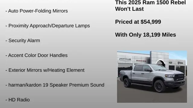 2025 Ram 1500 Rebel