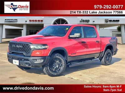 2025 RAM 1500 4X4 Rebel 4DR Crew Cab 5.6 FT. SB Pickup