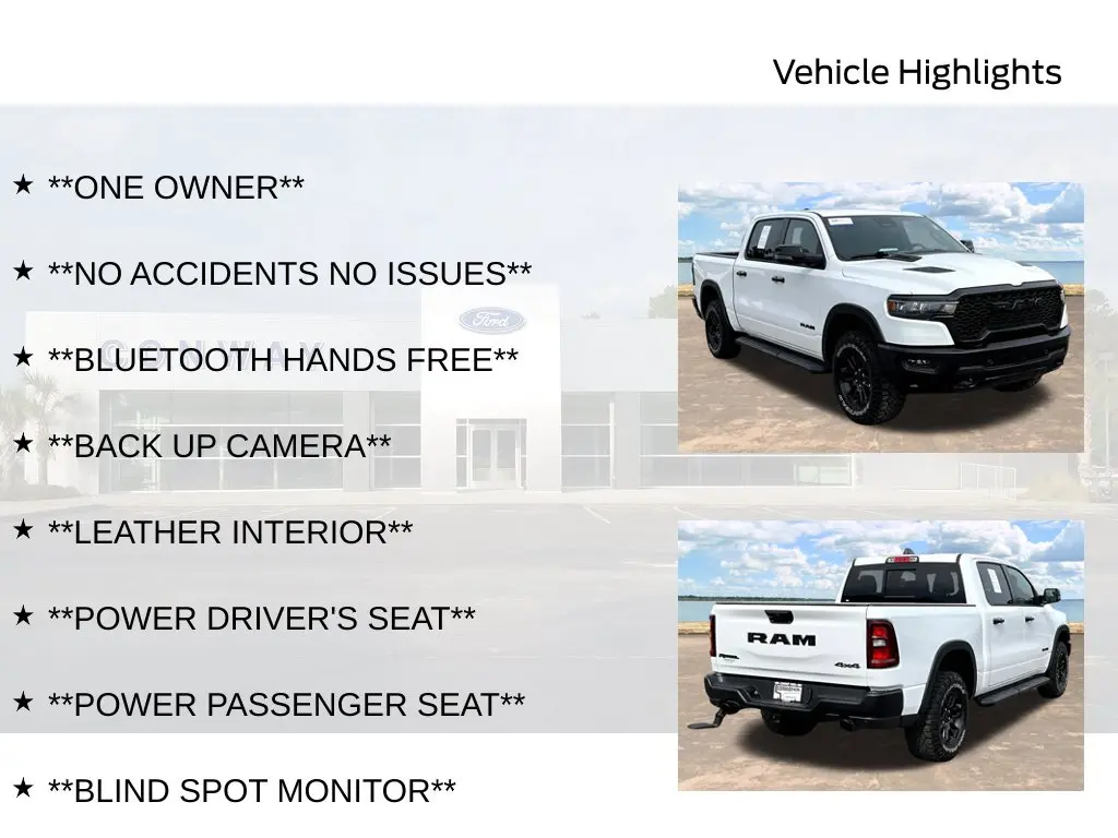 2026 Ram 1500 - $47,998
