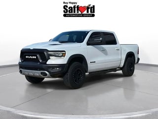 2019 Ram 1500 with Bright White Clearcoat Exterior
