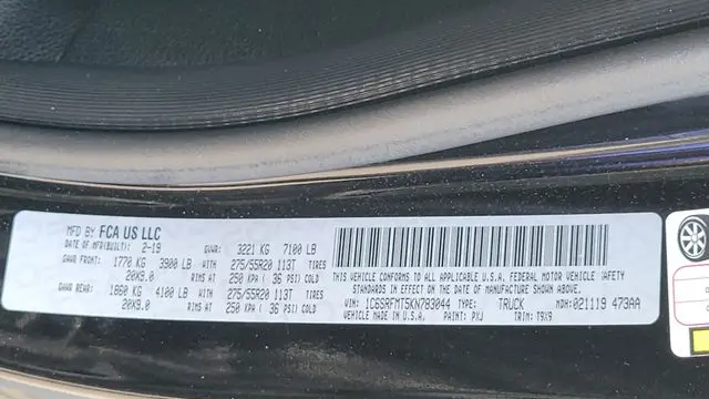 2019 Ram 1500 Big Horn