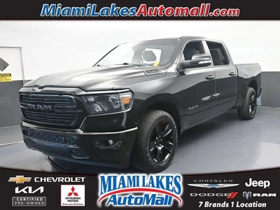 Photo of a 2021 RAM 1500 4X4 Big Horn 4DR Crew Cab 6.4 FT. SB Pickup for sale