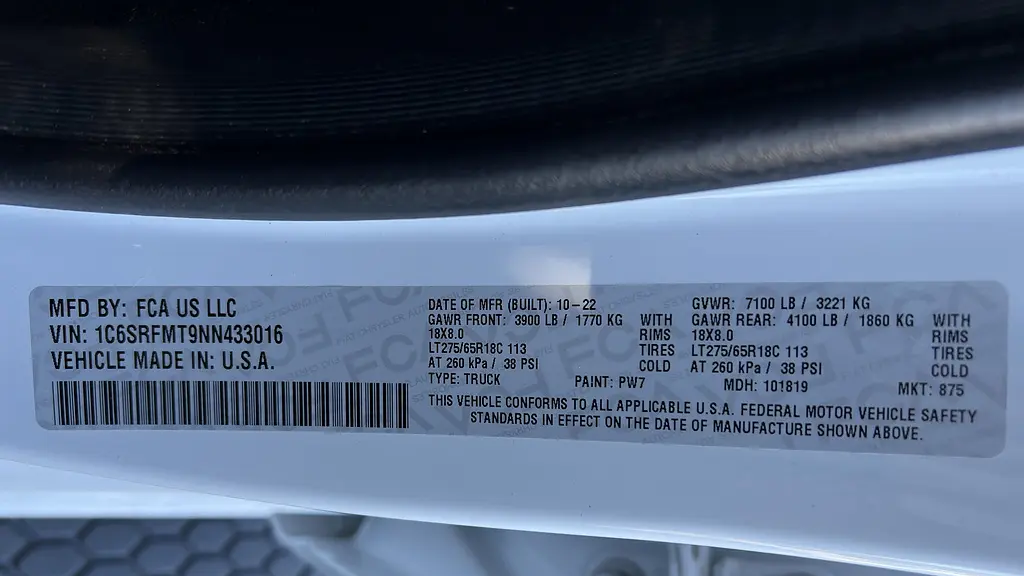 2022 Ram 1500 Big Horn