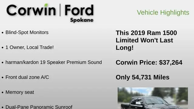 2019 Ram 1500 Limited