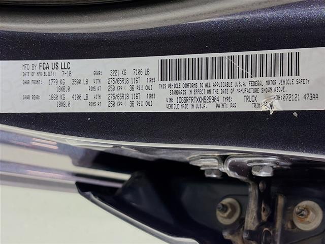 2019 Ram 1500 - $26,207