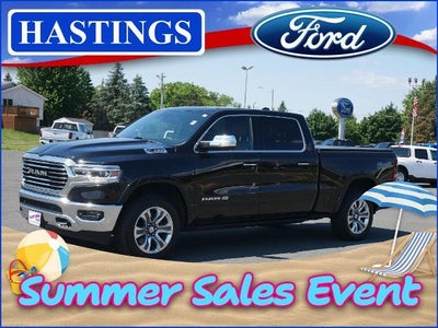 2020 RAM 1500 4X4 Laramie Longhorn 4DR Crew Cab 6.4 FT. SB Pickup