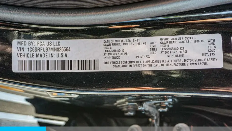 2021 Ram 1500 TRX