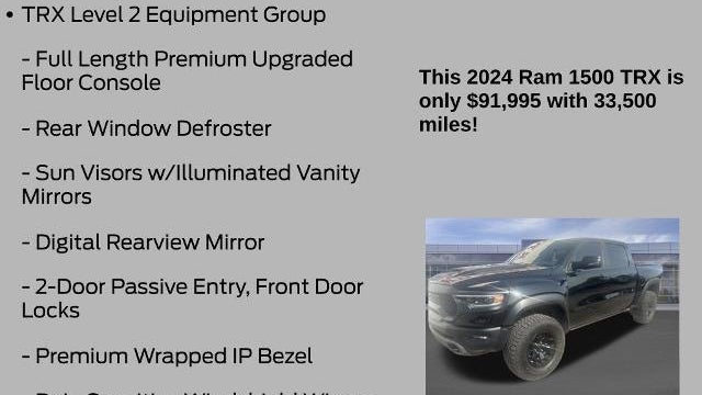 2024 Ram 1500 TRX