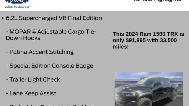 2024 Ram 1500 TRX