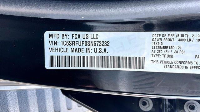 2025 Ram 1500 RHO