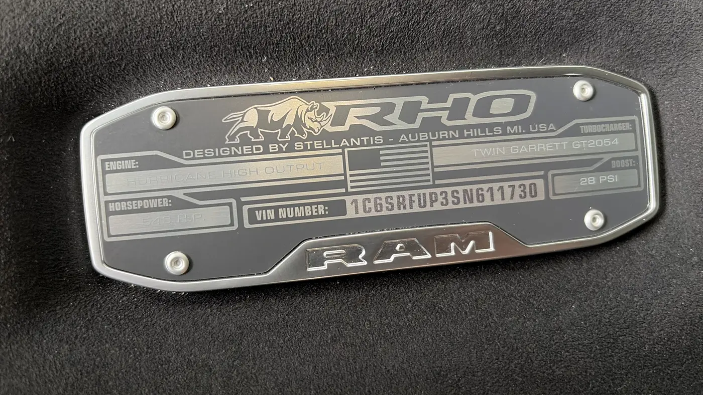 2025 Ram 1500 RHO