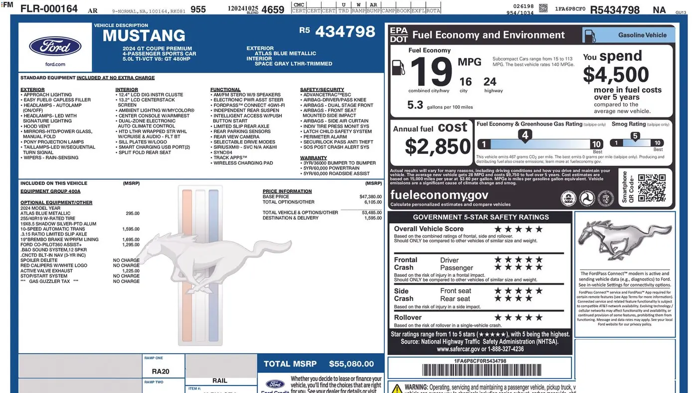 2024 Ford Mustang GT