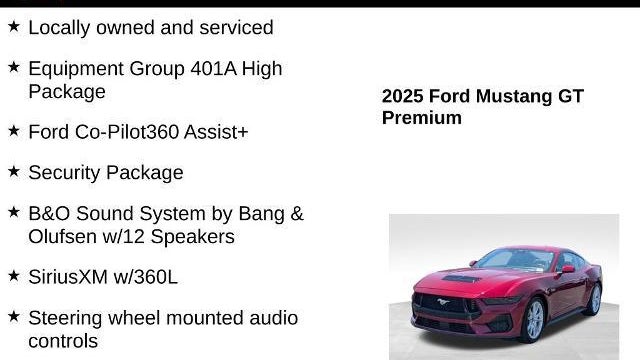 2025 Ford Mustang GT