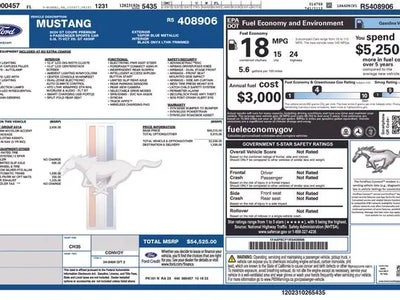 Photo of a 2024 Ford Mustang GT Premium 2DR Fastback for sale