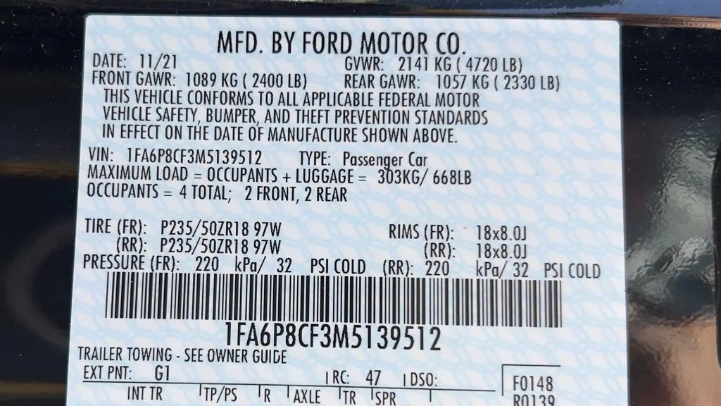 2021 Ford Mustang GT