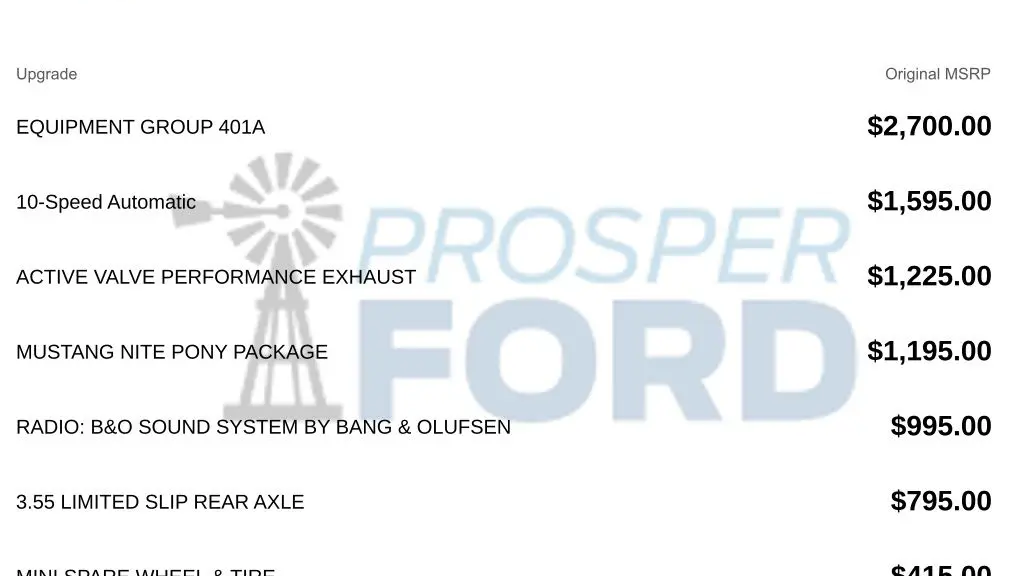 2023 Ford Mustang GT